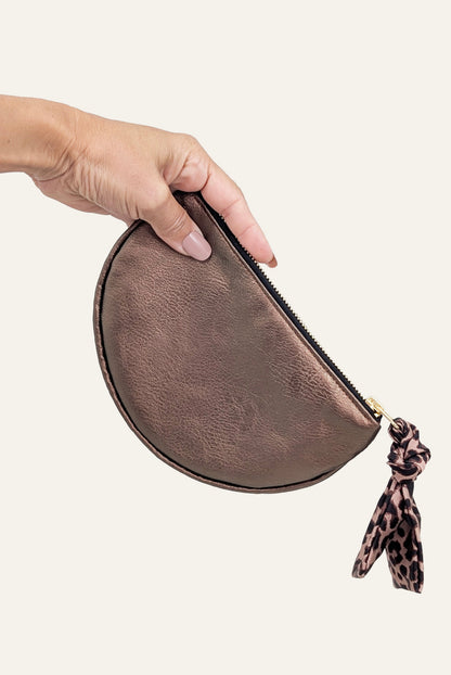 POCHETTE MOON BRONZE